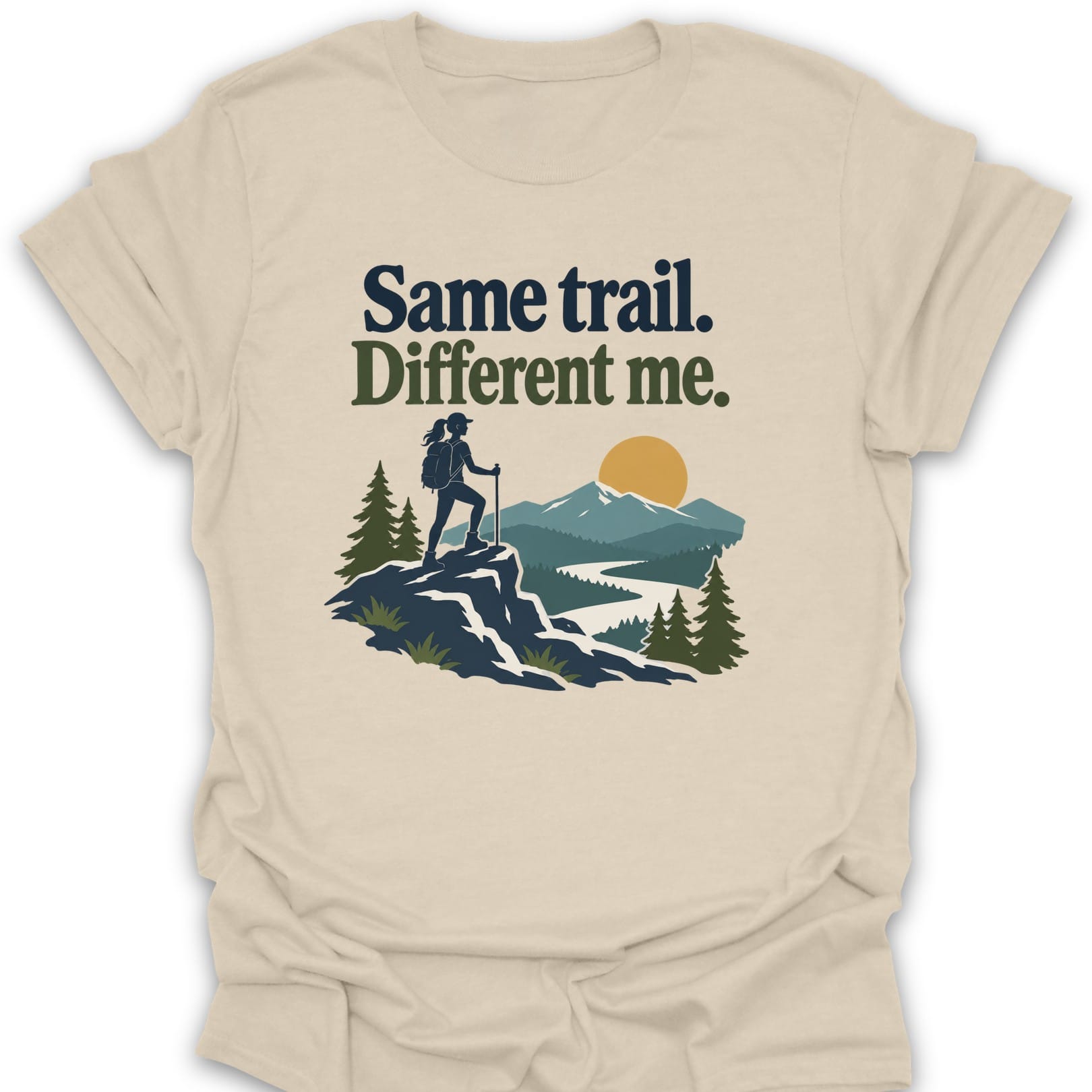 Different Me T Shirt Gift For Hiker