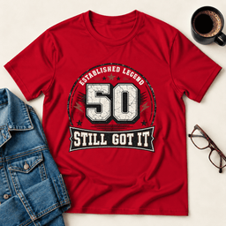 50 Still Got IT T Shirt Gift For Adults