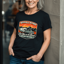 Officially Retired 2026 T Shirt Gift For Adults