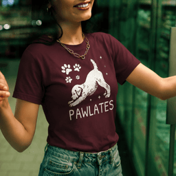 Pawlates T Shirt Gift For Fitness Lover