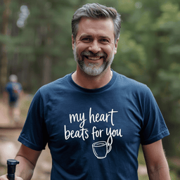 My Heart Beats For You T Shirt Gift For Adults