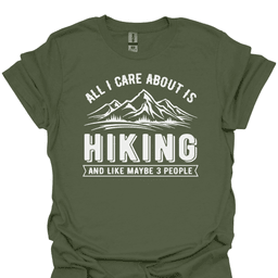 Hiking And Maybe 3 People Tee Gift For Hiker