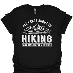Hiking And Maybe 3 People Tee Gift For Hiker
