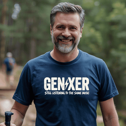 Gen Xer Still Listening To The Same Music T Shirt Gift For Adults