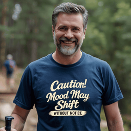 Caution Mood May Shift Without Notice T Shirt Gift For Adults