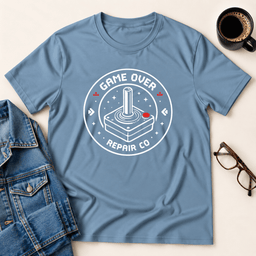Game Over Repair Co T Shirt Gift For Adults