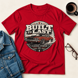 Built To Last T Shirt Gift For Adults