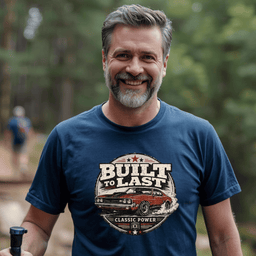 Built To Last T Shirt Gift For Adults