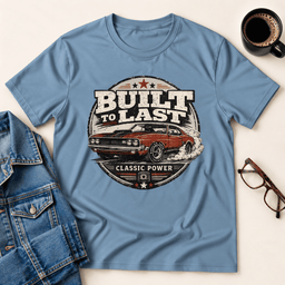 Built To Last T Shirt Gift For Adults
