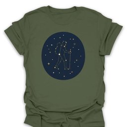 Constellation Hiker T Shirt Gift For Hiker