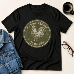 Winner Winner Chicken Dinner T Shirt Gift For Adults