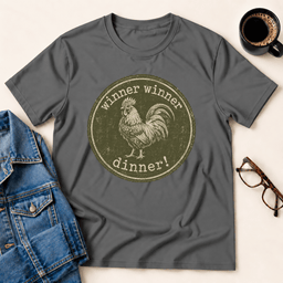 Winner Winner Chicken Dinner T Shirt Gift For Adults