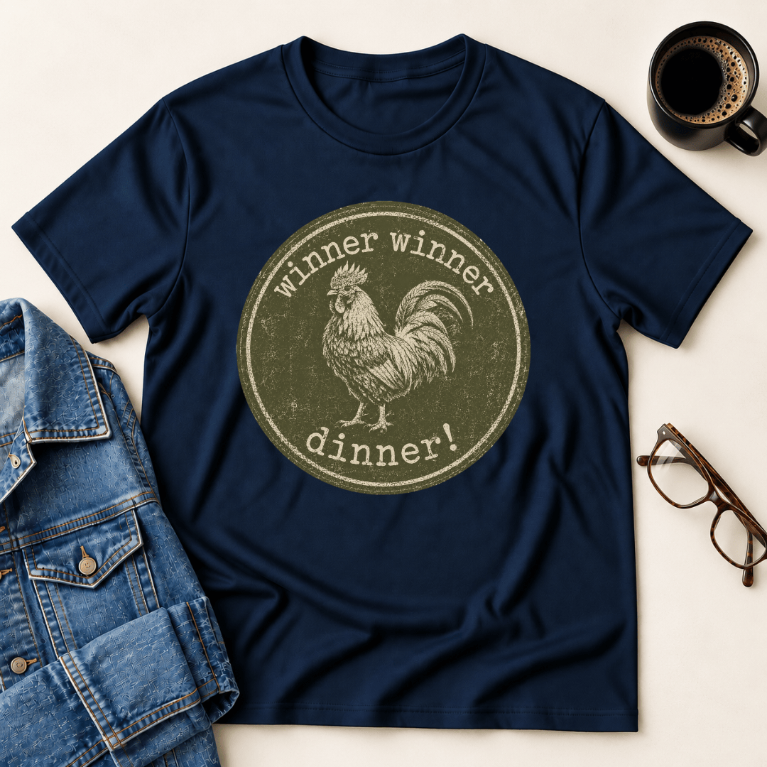 Winner Winner Chicken Dinner T Shirt Gift For Adults
