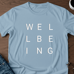 Wellbeing T Shirt Gift For Adults