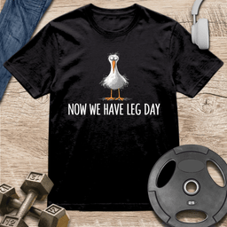 Now We Have Leg Day T Shirt Gift For Fitness Lover