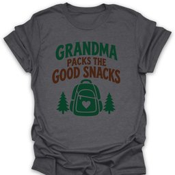 Grandmas Good Snacks T Shirt Gift For Hiker
