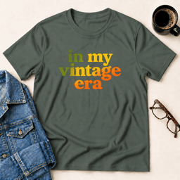 In My Vintage Era T Shirt Gift For Adults