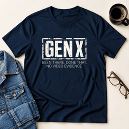 Genx Been There Done That T Shirt Gift For Adults