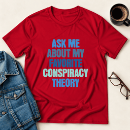 Conspiracy Theory T Shirt Gift For Adults