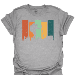 Hiker Retro Vibe T Shirt Gift For Hiker