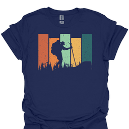Hiker Retro Vibe T Shirt Gift For Hiker