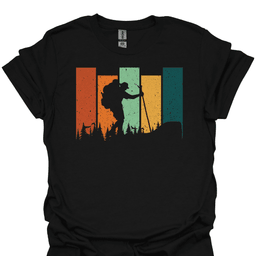 Hiker Retro Vibe T Shirt Gift For Hiker