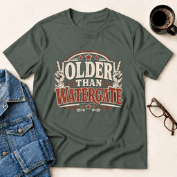Older Than Watergate T Shirt Gift For Adults