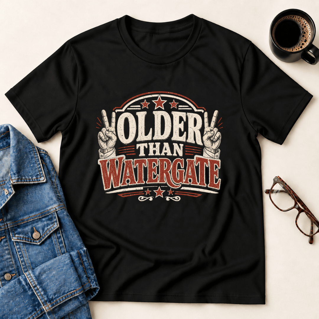 Older Than Watergate T Shirt Gift For Adults