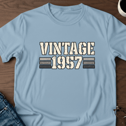 Vintage 1957 Birthday T Shirt Gift For Adults