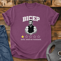 Lincolns Bicep Review Vintage Wash T Shirt Gift For Fitness Lover