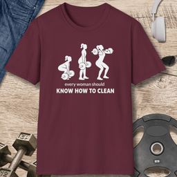 Woman Weightlifting T Shirt Gift For Women