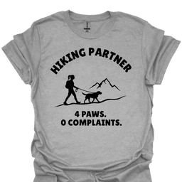 Hiking Partner T Shirt Gift For Hiker
