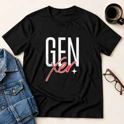 Genxer T Shirt Gift For Adults