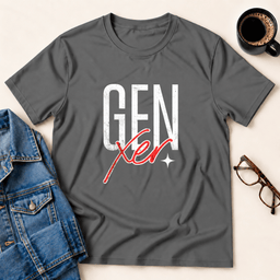 Genxer T Shirt Gift For Adults
