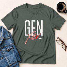 Genxer T Shirt Gift For Adults