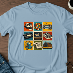 Simpler Times T Shirt Gift For Adults