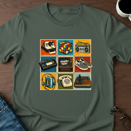 Simpler Times T Shirt Gift For Adults