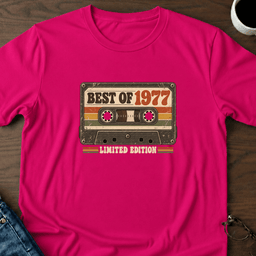 Best Of 77 Limited Edition T Shirt Gift For Adults