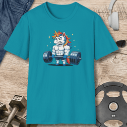 Rainbow Unicorn T Shirt Gift For Fitness Lover