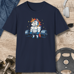 Rainbow Unicorn T Shirt Gift For Fitness Lover