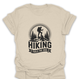 Hiking Fuels The Soul T Shirt Gift For Hiker
