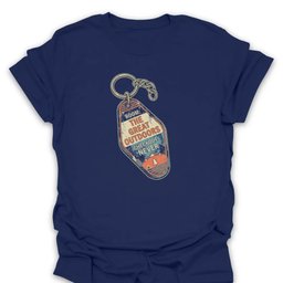 Great Outdoors Keychain T Shirt Gift For Hiker