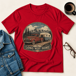 Lets Take The Long Way Home T Shirt Gift For Adults