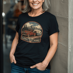 Lets Take The Long Way Home T Shirt Gift For Adults