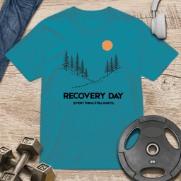 Recovery Day T Shirt Gift For Fitness Lover