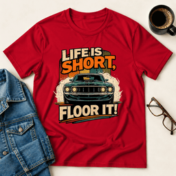 Life Is Short T Shirt Gift For Adults