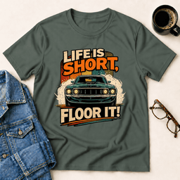 Life Is Short T Shirt Gift For Adults