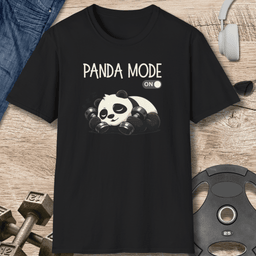 Panda Off Duty T Shirt Gift For Fitness Lover