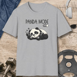 Panda Off Duty T Shirt Gift For Fitness Lover