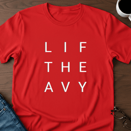 Lift Heavy T Shirt Gift For Adults